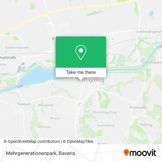 Карта Mehrgenerationenpark