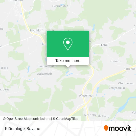 Карта Kläranlage