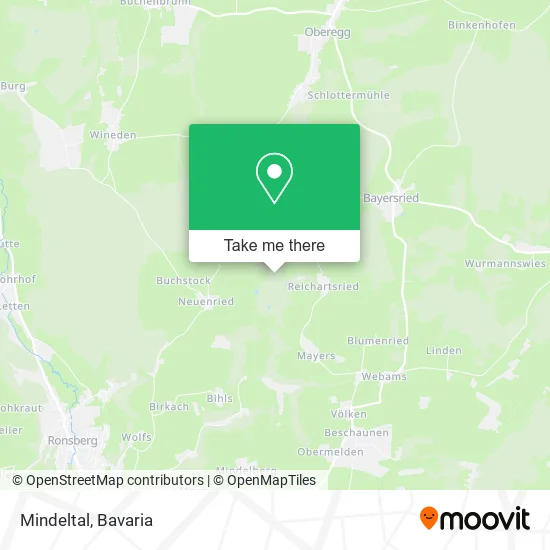 Карта Mindeltal