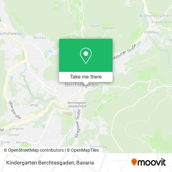 Карта Kindergarten Berchtesgaden