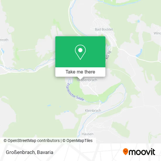Карта Großenbrach