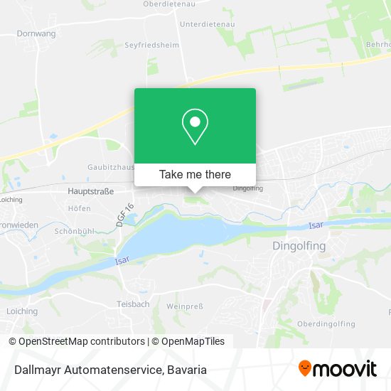 Карта Dallmayr Automatenservice