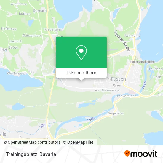 Карта Trainingsplatz