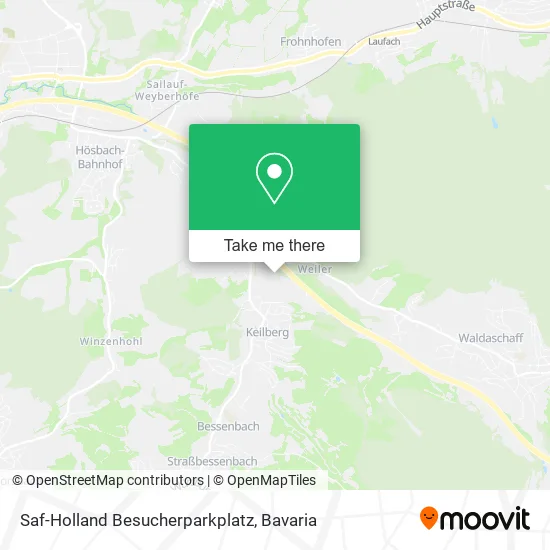 Карта Saf-Holland Besucherparkplatz