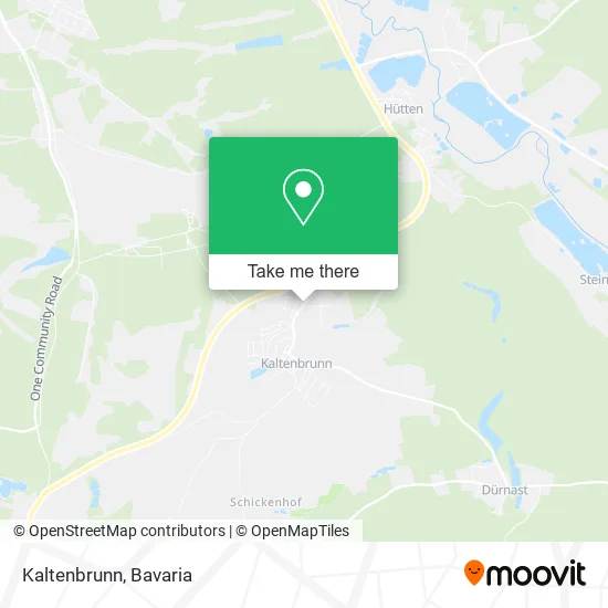 Карта Kaltenbrunn