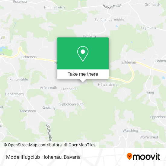 Карта Modellflugclub Hohenau