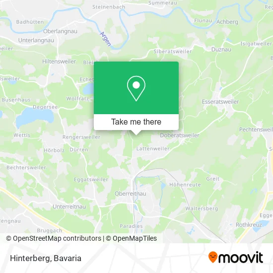 Hinterberg map