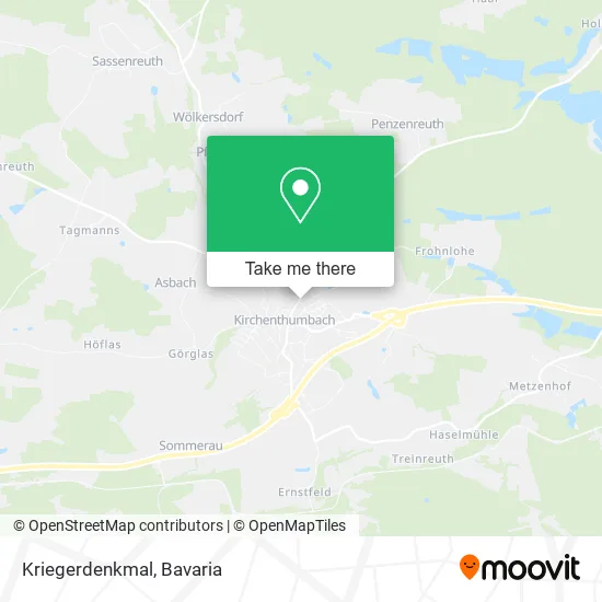 Карта Kriegerdenkmal
