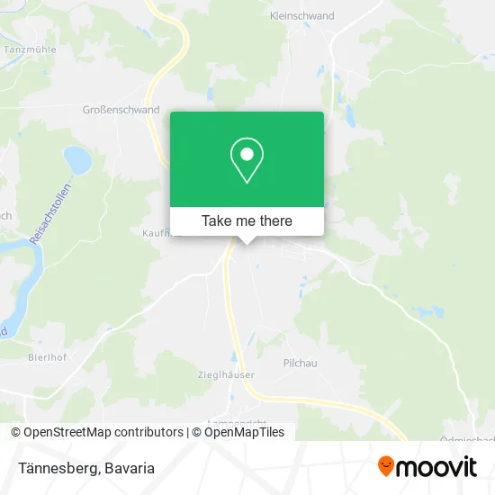 Карта Tännesberg