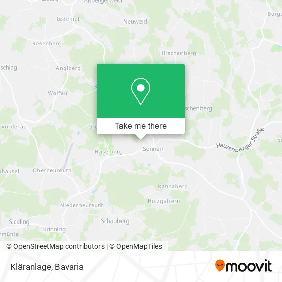 Карта Kläranlage