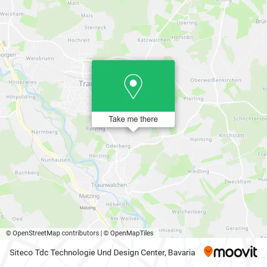 Карта Siteco Tdc Technologie Und Design Center