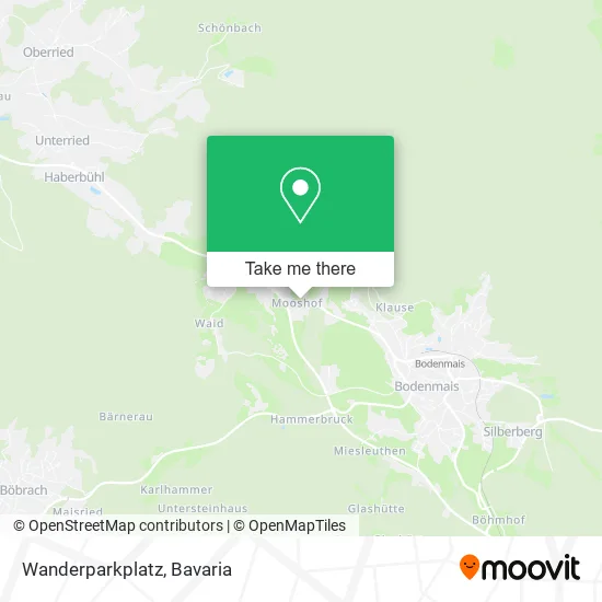 Карта Wanderparkplatz