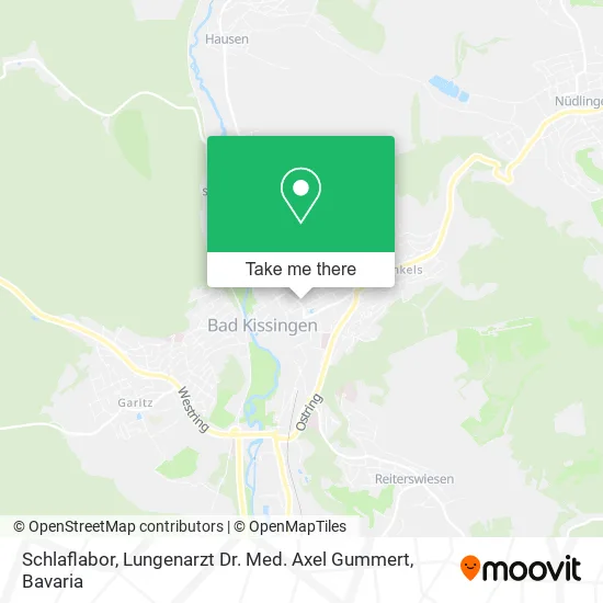 Карта Schlaflabor, Lungenarzt Dr. Med. Axel Gummert
