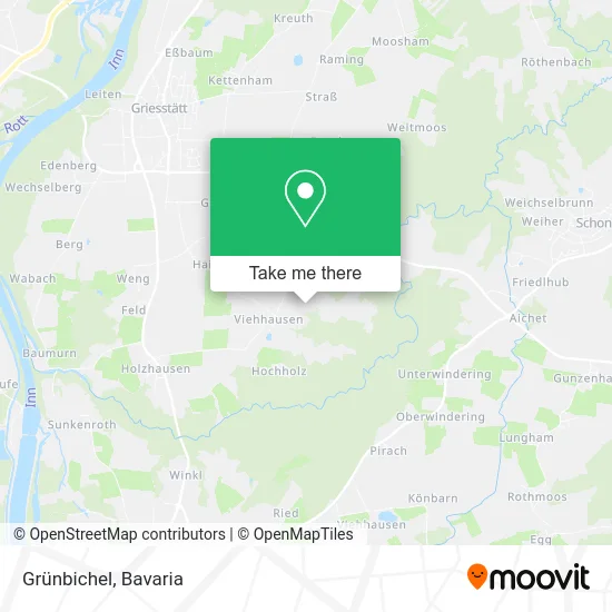 Карта Grünbichel