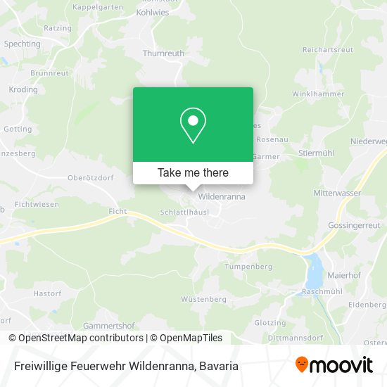 Freiwillige Feuerwehr Wildenranna map
