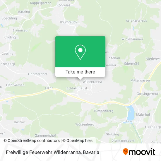 Карта Freiwillige Feuerwehr Wildenranna
