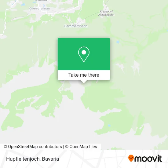 Карта Hupfleitenjoch