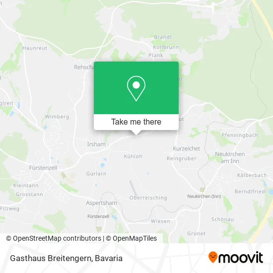 Карта Gasthaus Breitengern