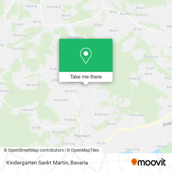 Карта Kindergarten Sankt Martin