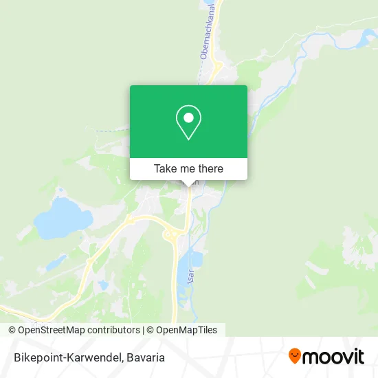 Карта Bikepoint-Karwendel
