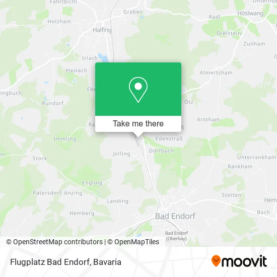 Карта Flugplatz Bad Endorf
