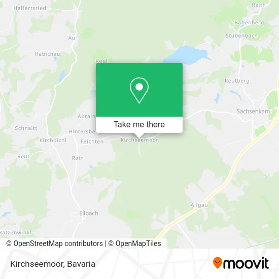 Карта Kirchseemoor