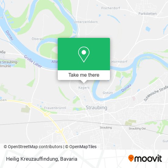 Heilig Kreuzauffindung map