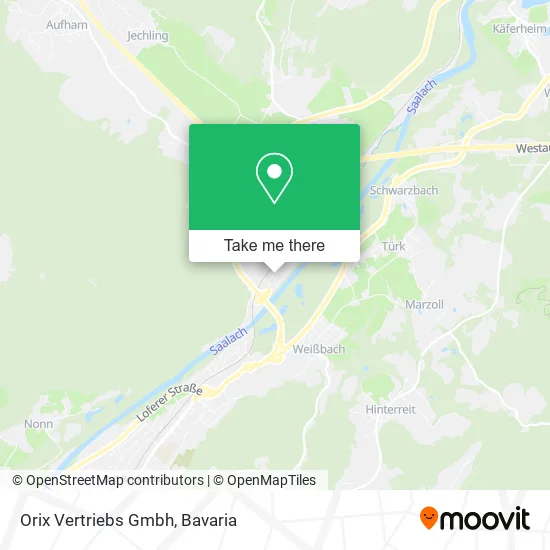 Карта Orix Vertriebs Gmbh