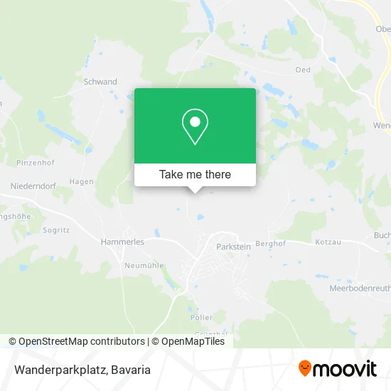 Карта Wanderparkplatz
