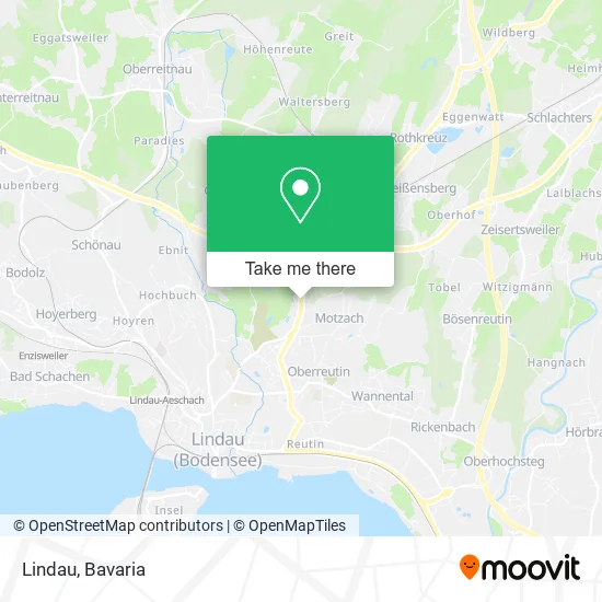 Карта Lindau