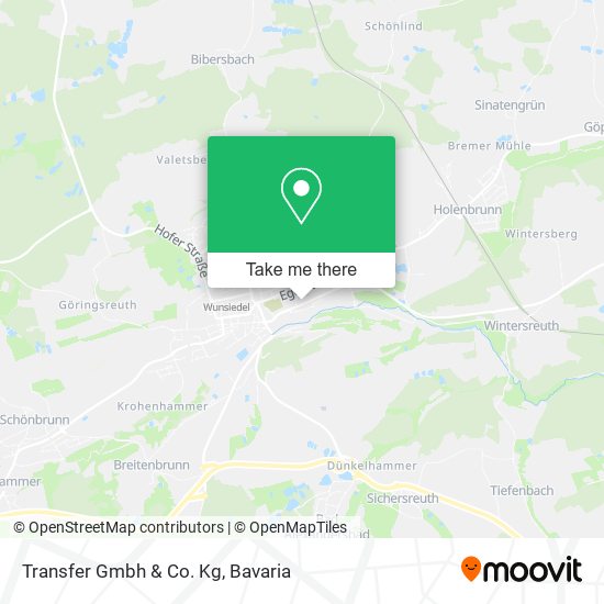 Transfer Gmbh & Co. Kg map