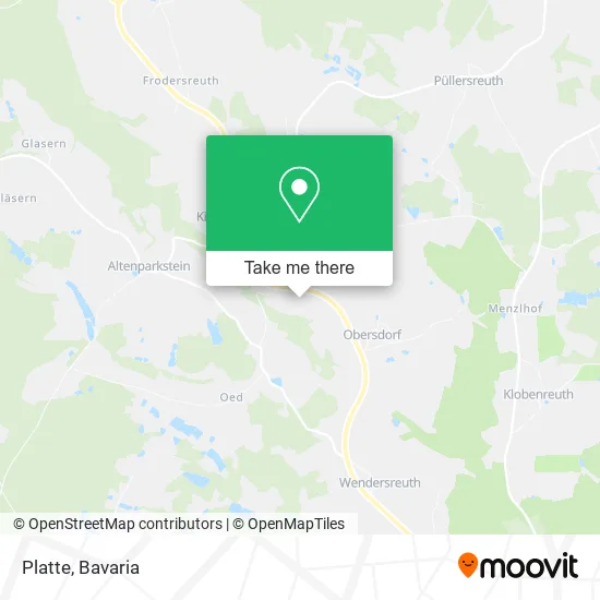 Карта Platte