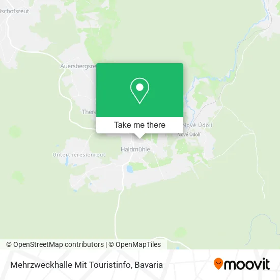 Карта Mehrzweckhalle Mit Touristinfo