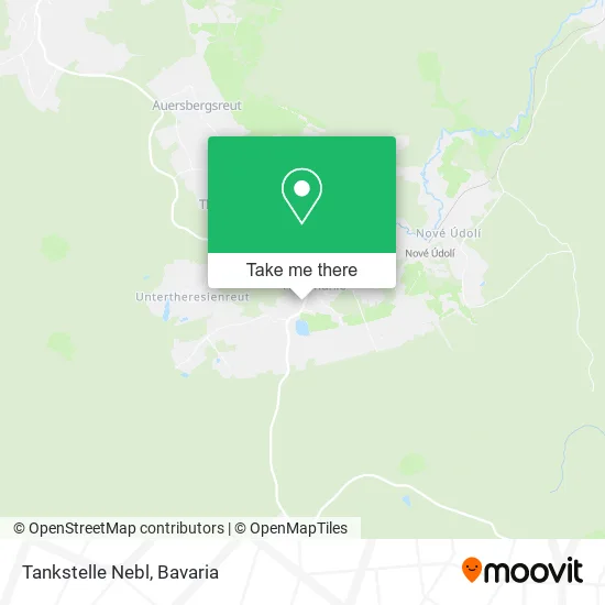 Карта Tankstelle Nebl