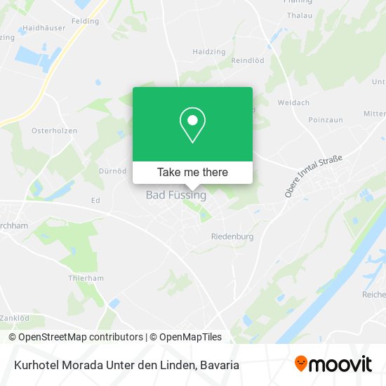 Kurhotel Morada Unter den Linden map