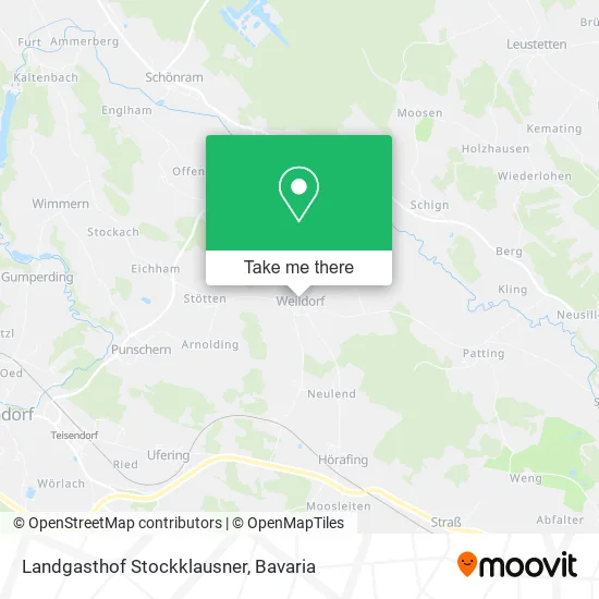 Карта Landgasthof Stockklausner