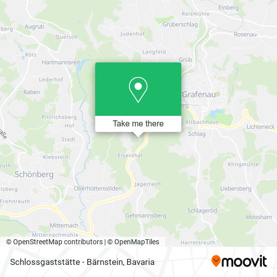 Schlossgaststätte - Bärnstein map