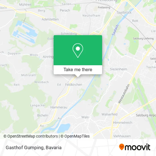 Карта Gasthof Gumping