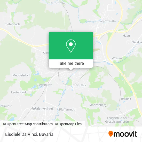 Карта Eisdiele Da Vinci