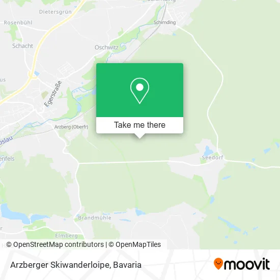 Карта Arzberger Skiwanderloipe