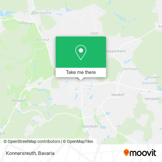 Карта Konnersreuth