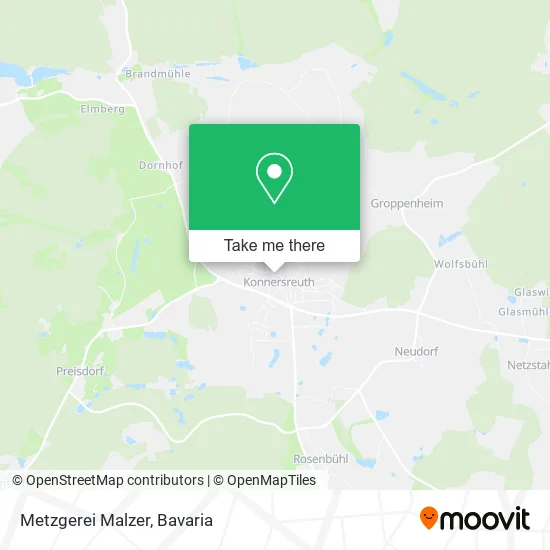 Карта Metzgerei Malzer