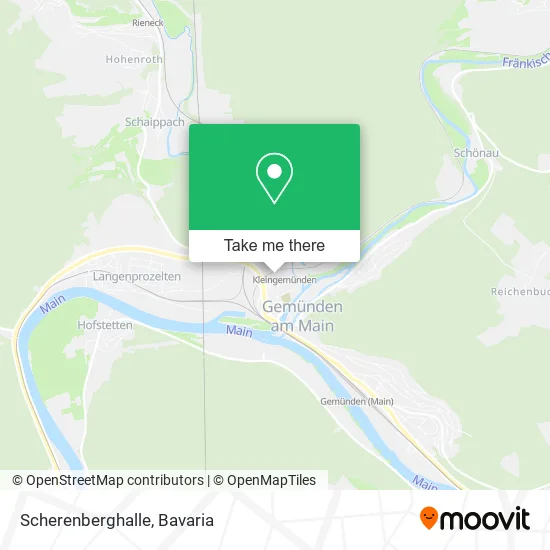 Карта Scherenberghalle
