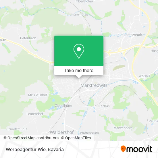 Карта Werbeagentur Wie