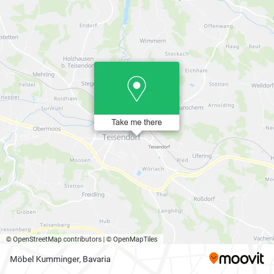 Карта Möbel Kumminger