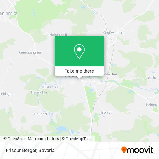 Friseur Berger map