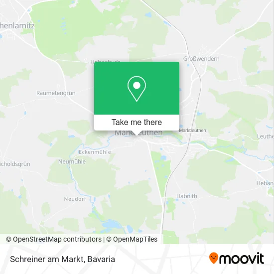 Карта Schreiner am Markt