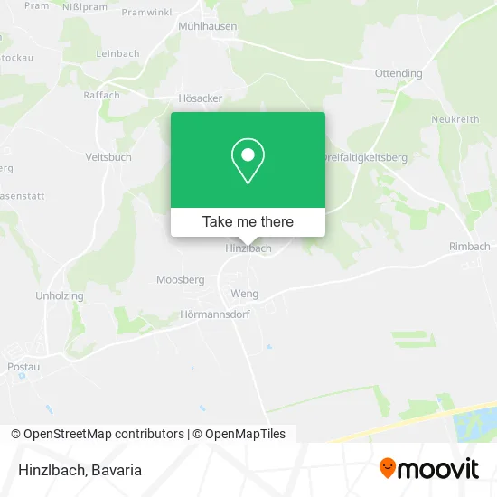 Карта Hinzlbach