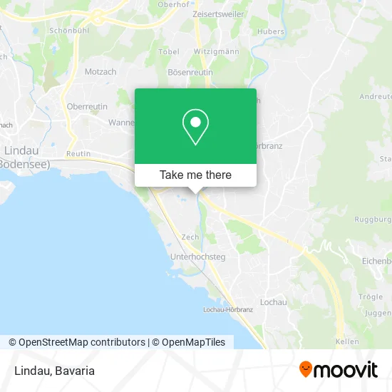 Карта Lindau