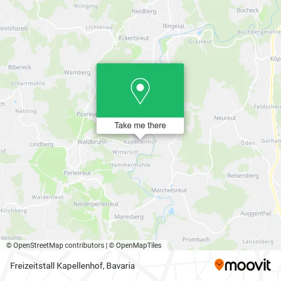 Карта Freizeitstall Kapellenhof